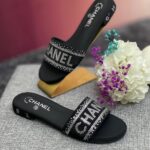 chanel master replica flat slipper for women – premium chanel flats with diamond logo