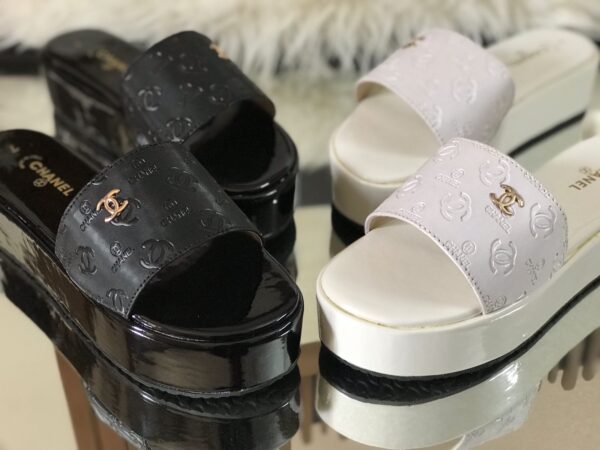 chanel wedges for women | premium replica footwear | footwear shop in pakistan