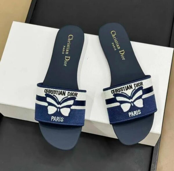Christian Dior slippers replica – luxury flat footwear for women