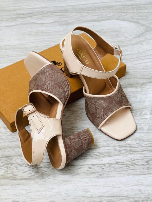 coach block heels replica – premium copy coach block heel for women in pakistan