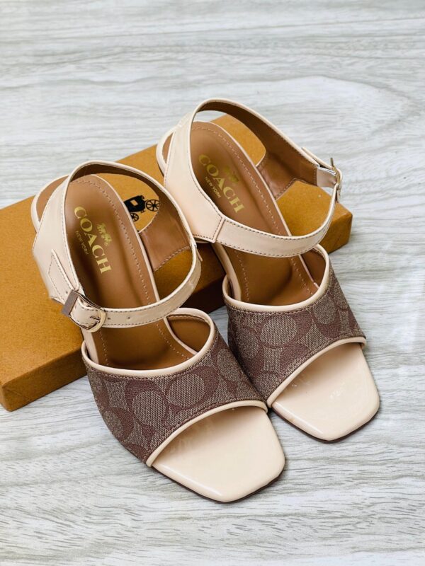 coach block heels replica – premium copy coach block heel for women in pakistan