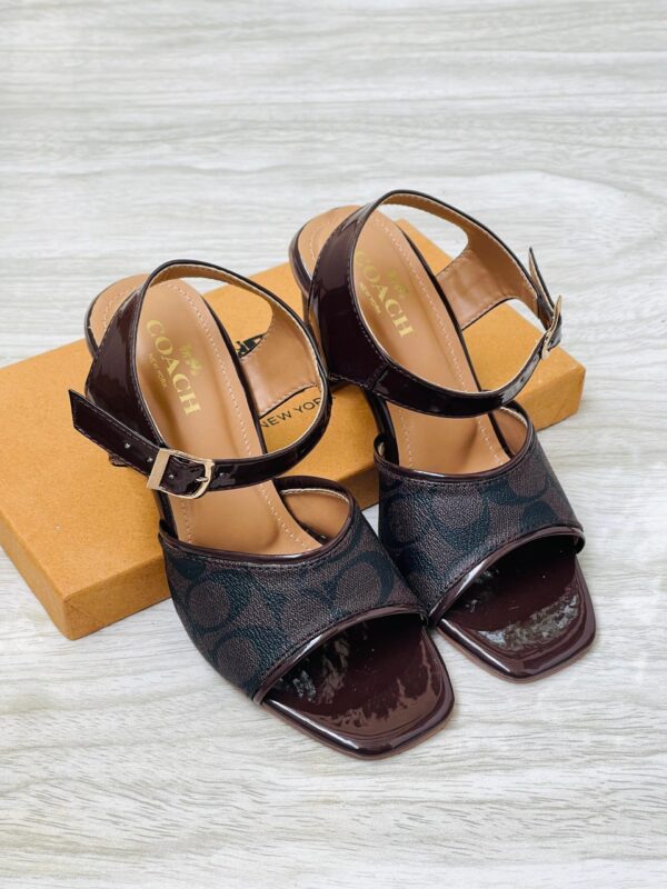 coach block heels replica – premium copy coach block heel for women in pakistan