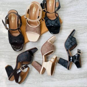 coach block heels replica – premium copy coach block heel for women in pakistan