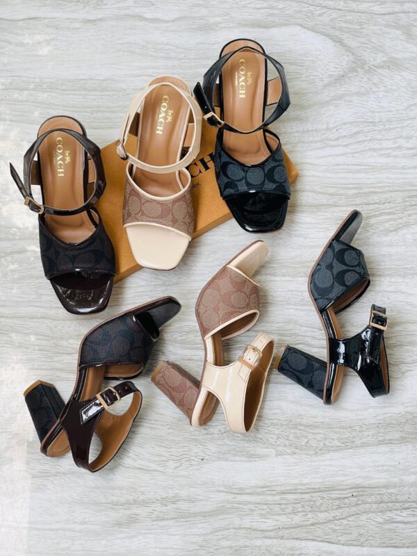 coach block heels replica – premium copy coach block heel for women in pakistan