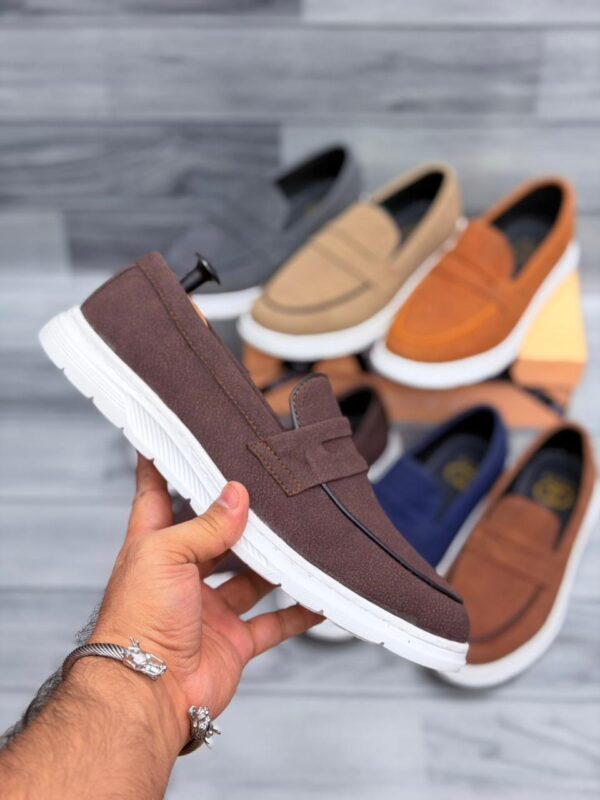 gucci casual shoes premium suede style loafers for men – lightweight daily wear shoes in pakistan | karachi shoes store