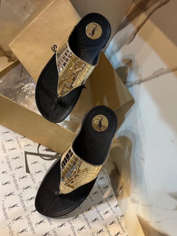 ysl replica flip flop slipper – summer edition | master copy footwear
