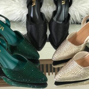 Zara Sparkle Heels 1
